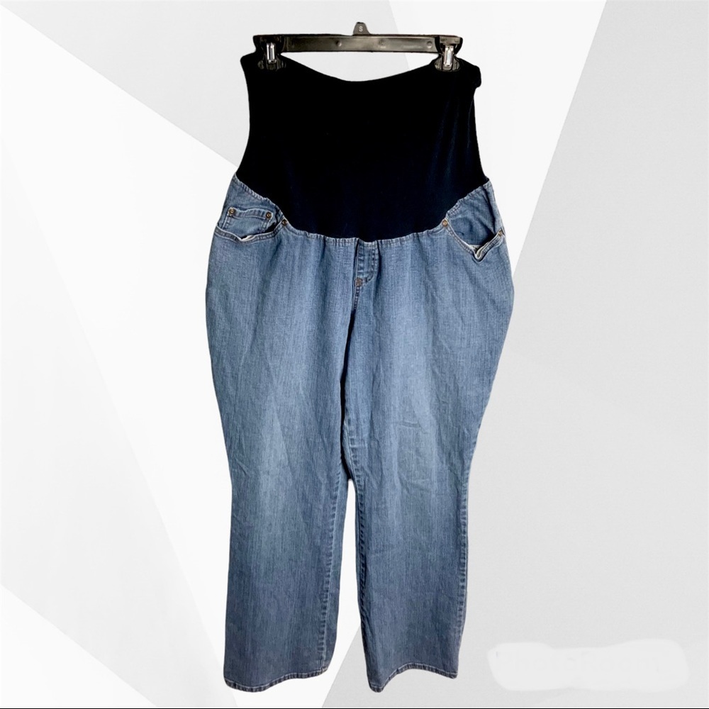 Duo Maternity Jeans w Spandex Wm 2X